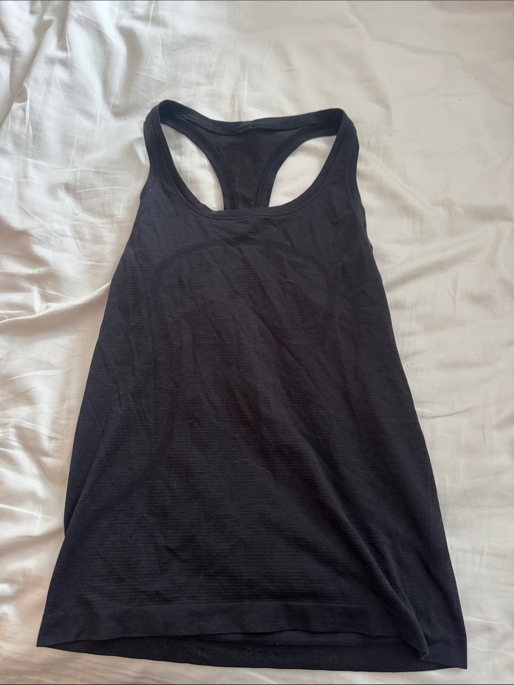 lululemon athletica Black Racerback Training Tank